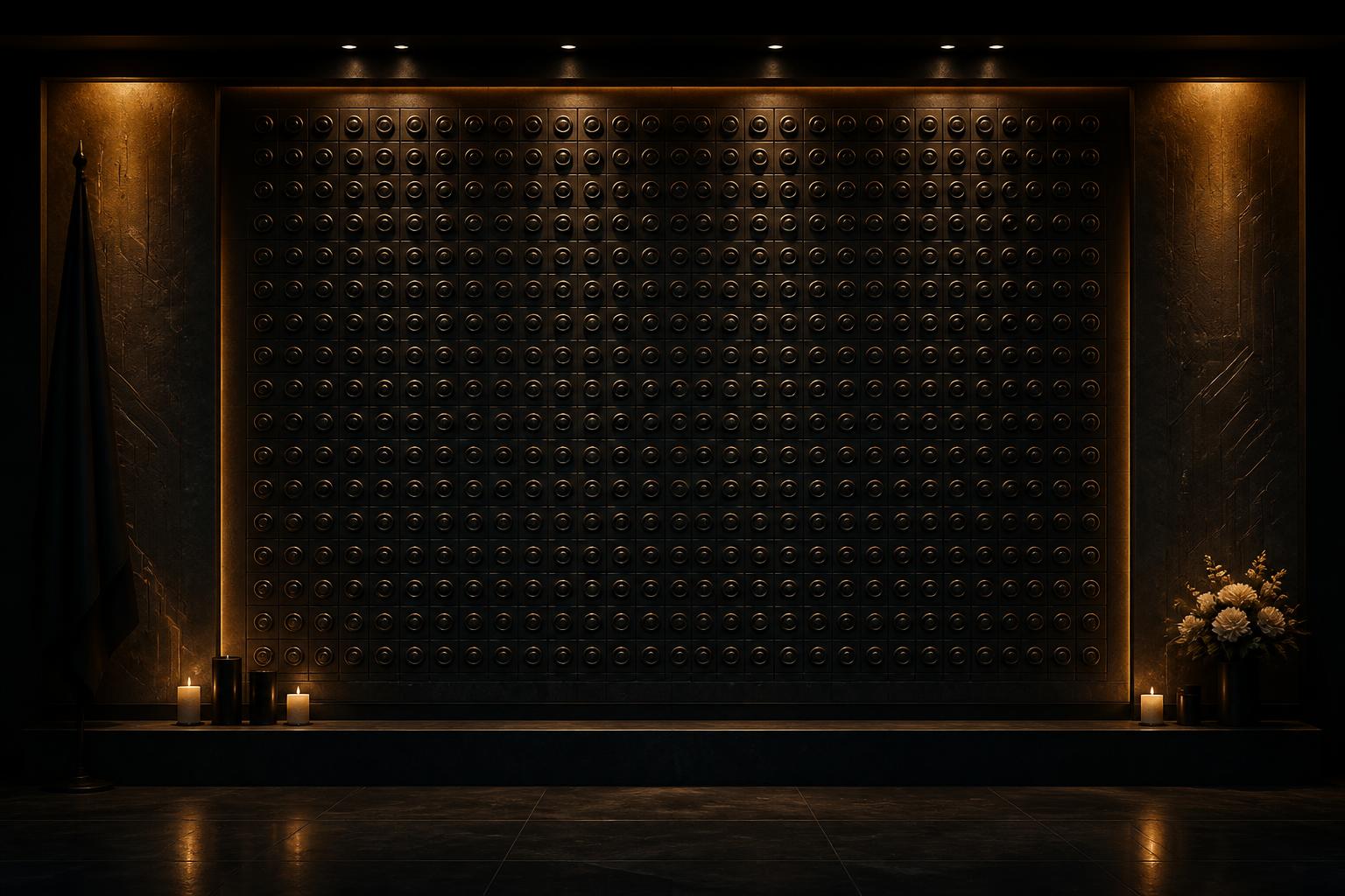 A dim wall of small unlit indicators, one for each case the directorate could not reach