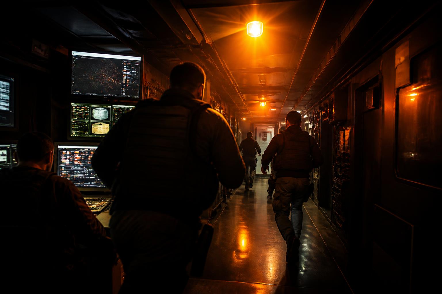 THE RESET operations floor during a readiness exercise