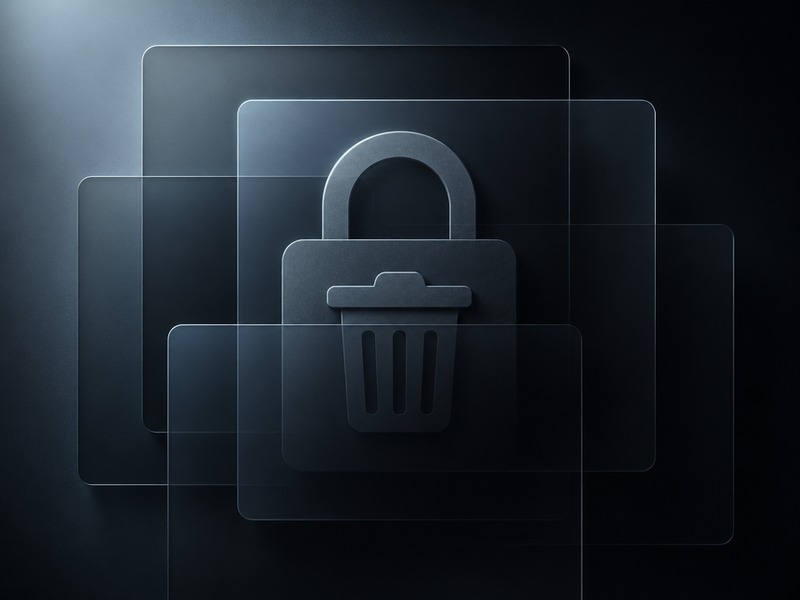 Obstructed Account Deletion — Deletio impedita
