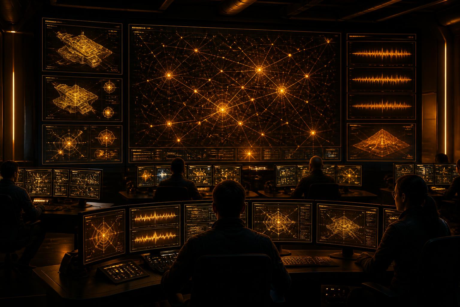 The Instrumentation Mesh control floor and live mesh map